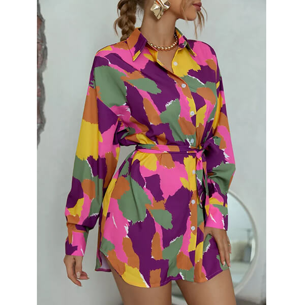 robe portefeuille wax