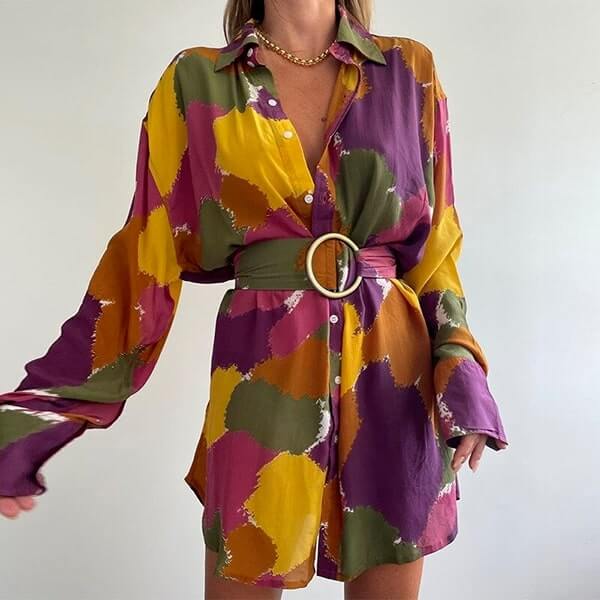 robes courte portefeuille en wax