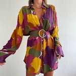 robes courte portefeuille en wax