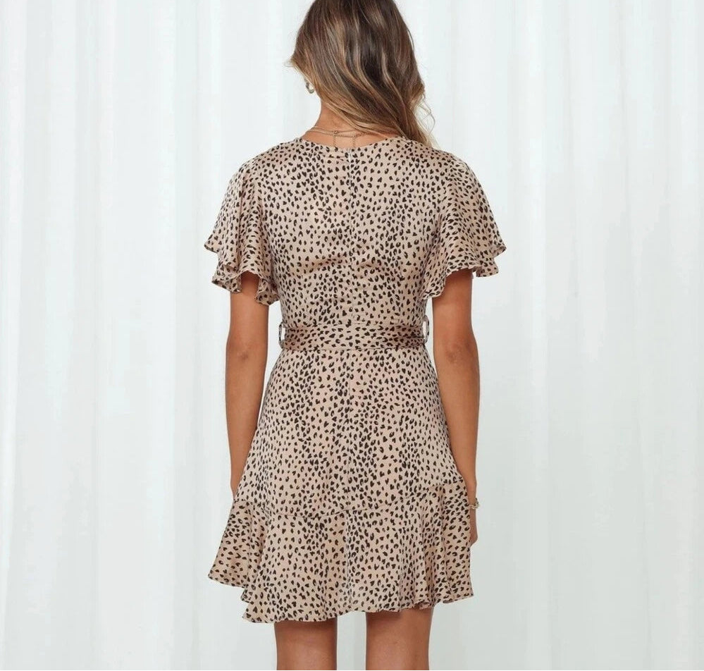 Robe Portefeuille Ceinture